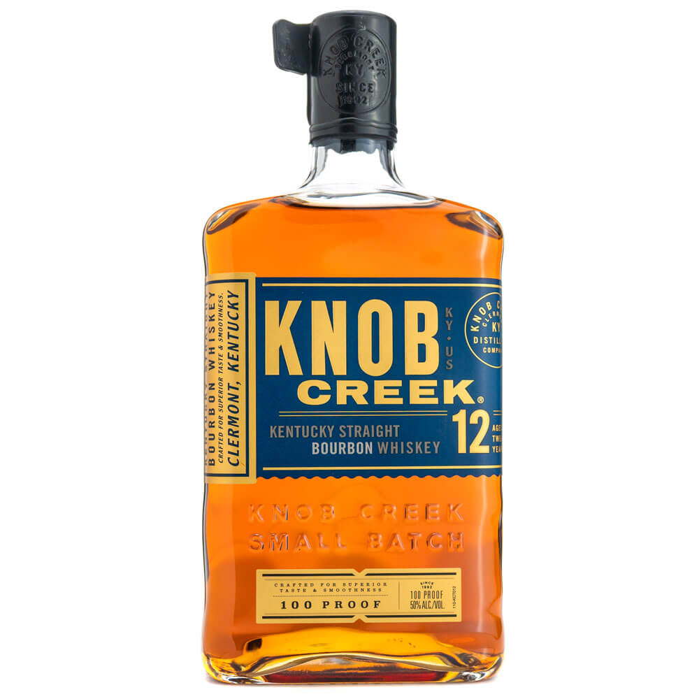 Knob Creek 12 Year Bourbon bottle