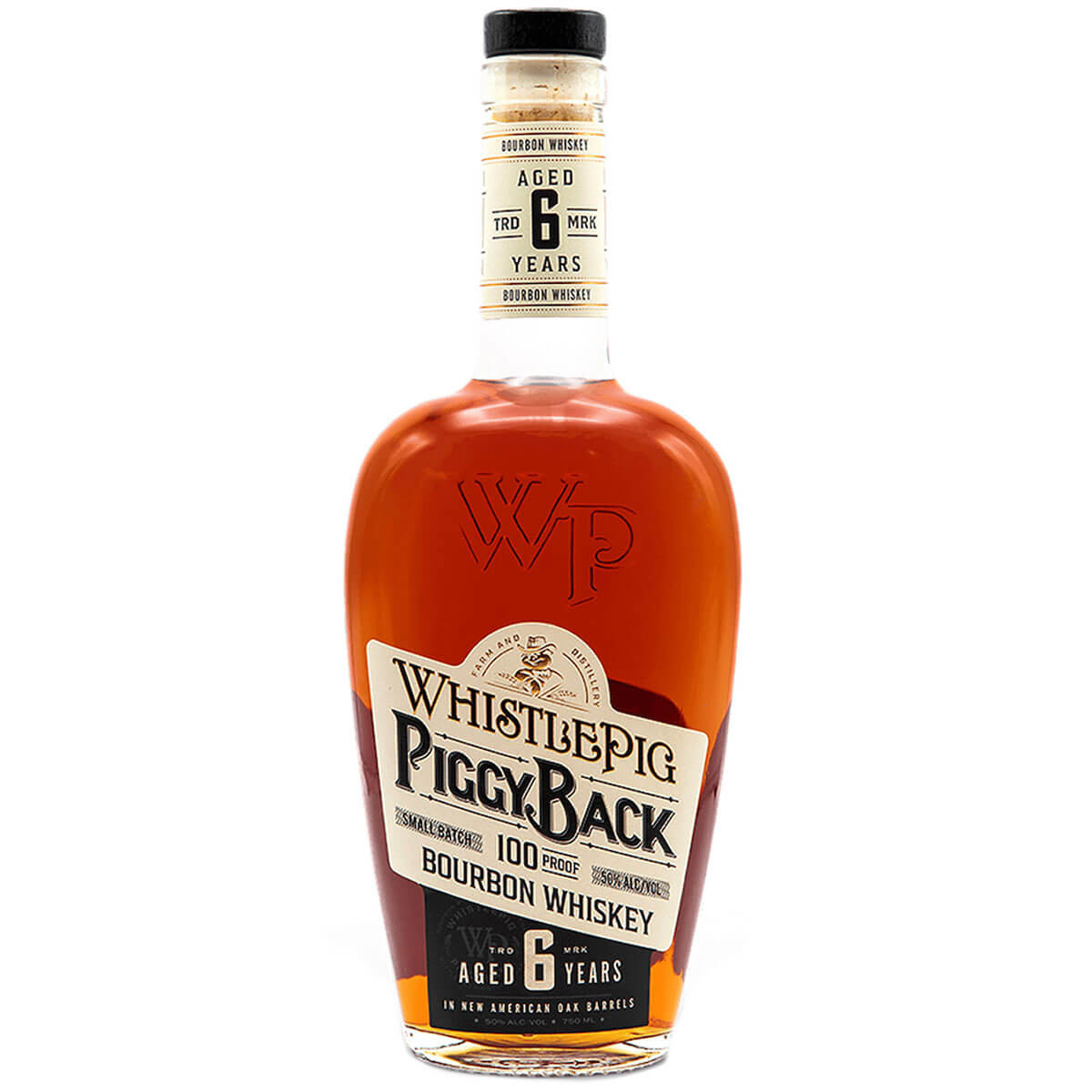 WhistlePig PiggyBack Bourbon bottle