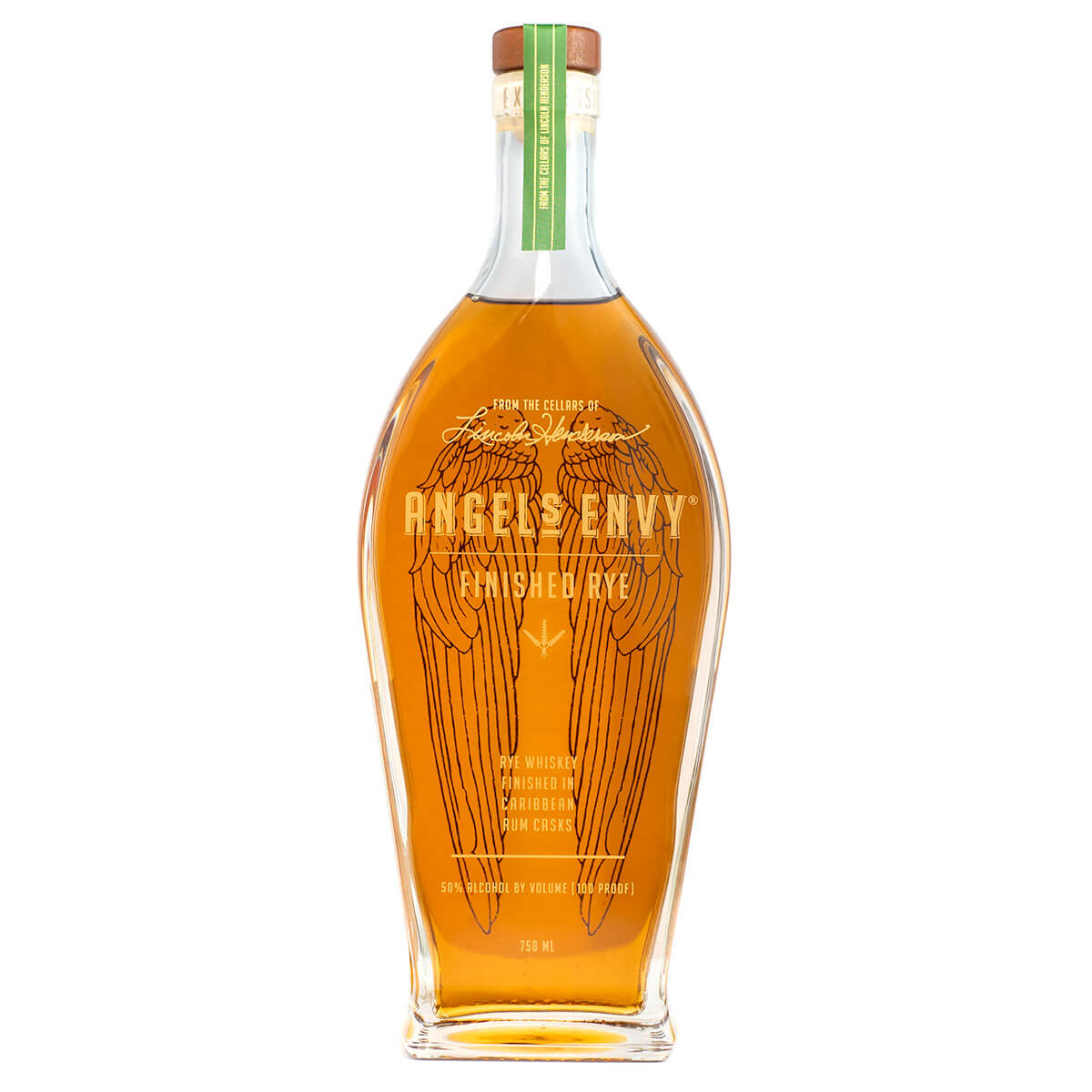 Angel's Envy Rye Finished in Rum Barrels bottle
