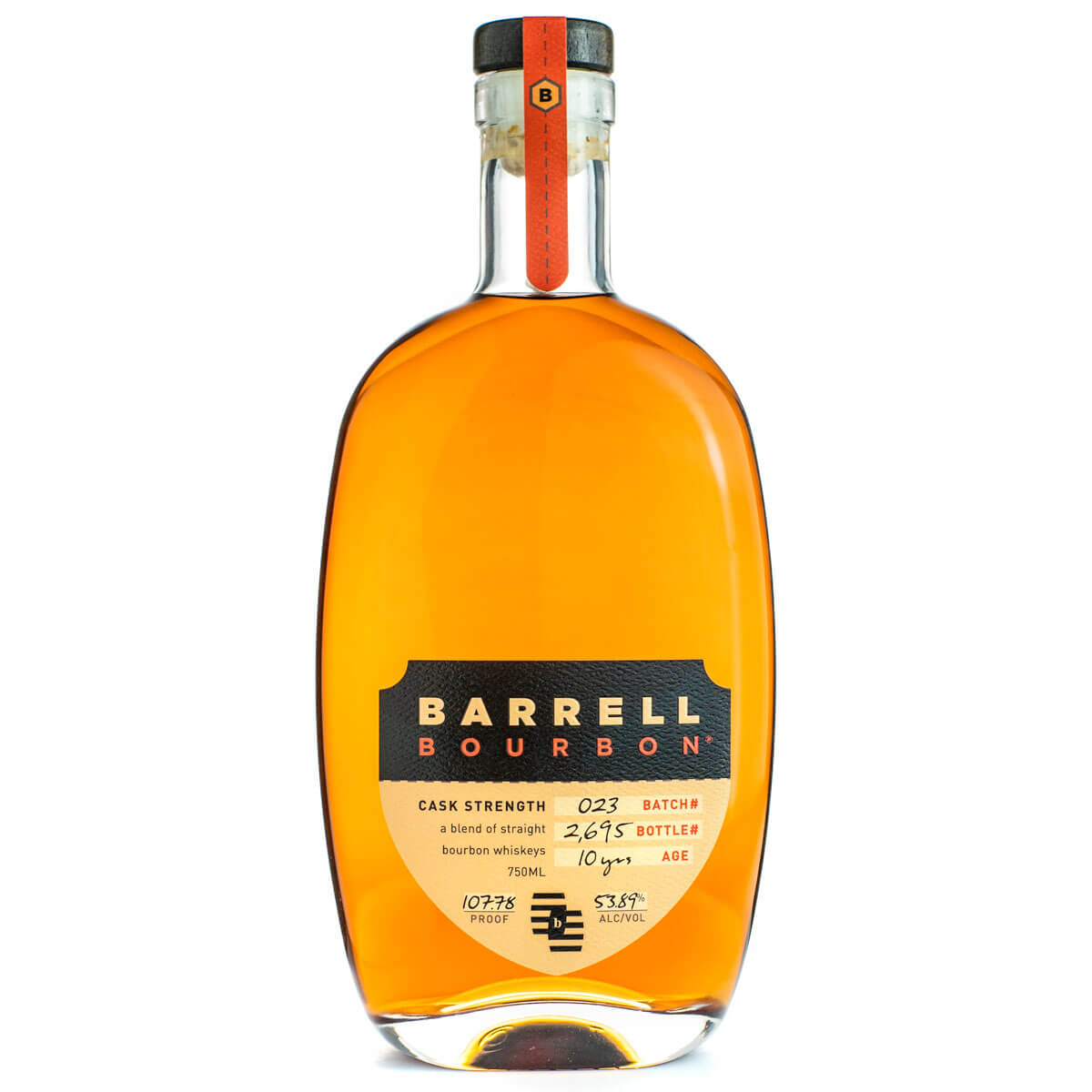 Barrell Bourbon Cask Strength bottle
