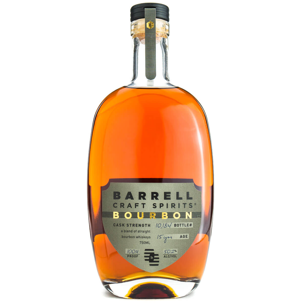 Barrell Craft Spirits Gray Label Bourbon bottle