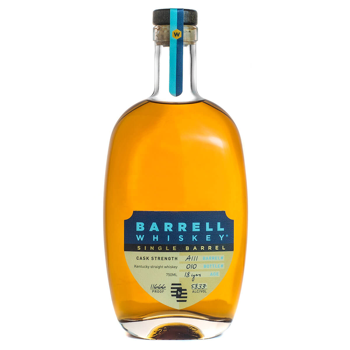 Barrell Whiskey Single Barrel bottle
