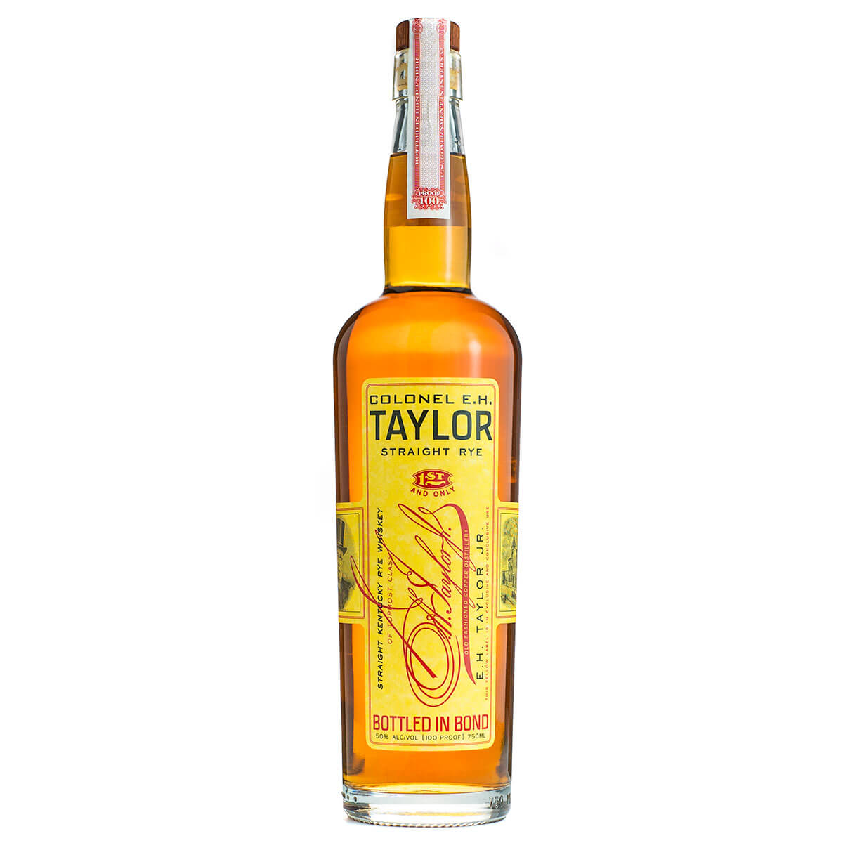 E. H. Taylor, Jr. Straight Rye bottle