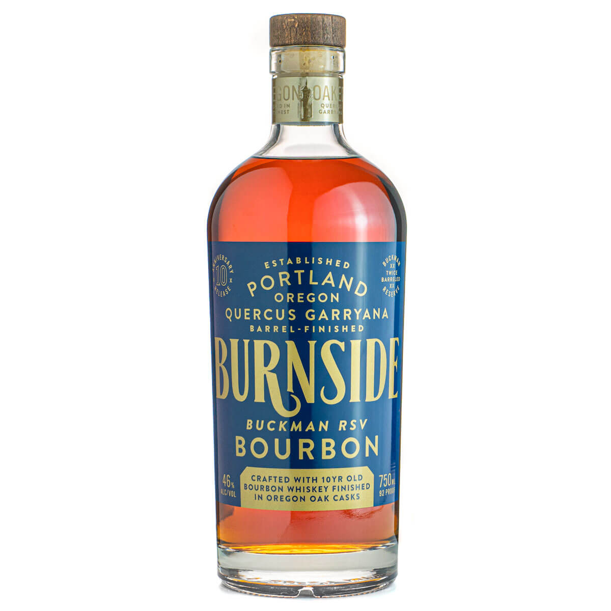 Burnside Buckman RSV Bourbon bottle