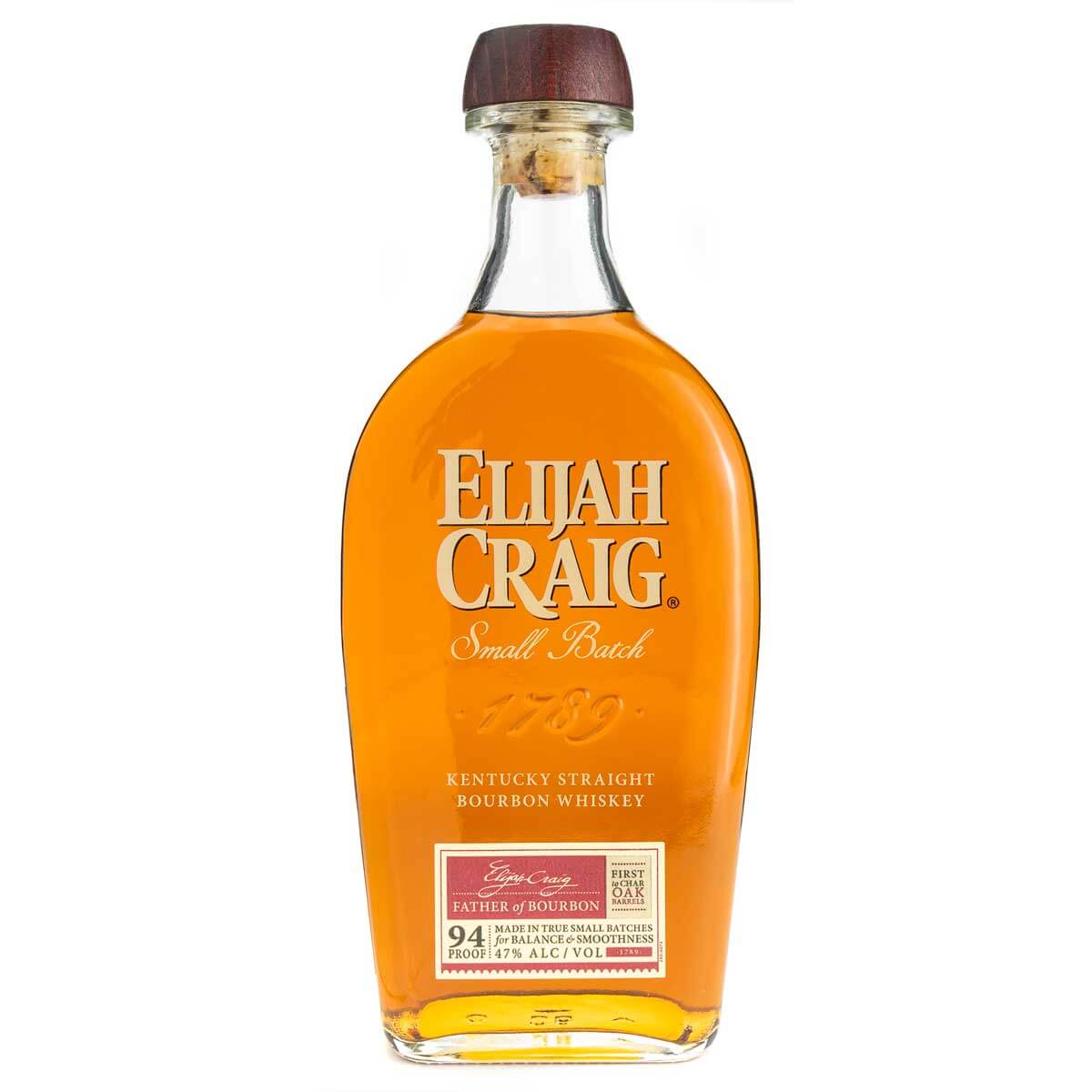Elijah Craig Small Batch Bourbon bottle