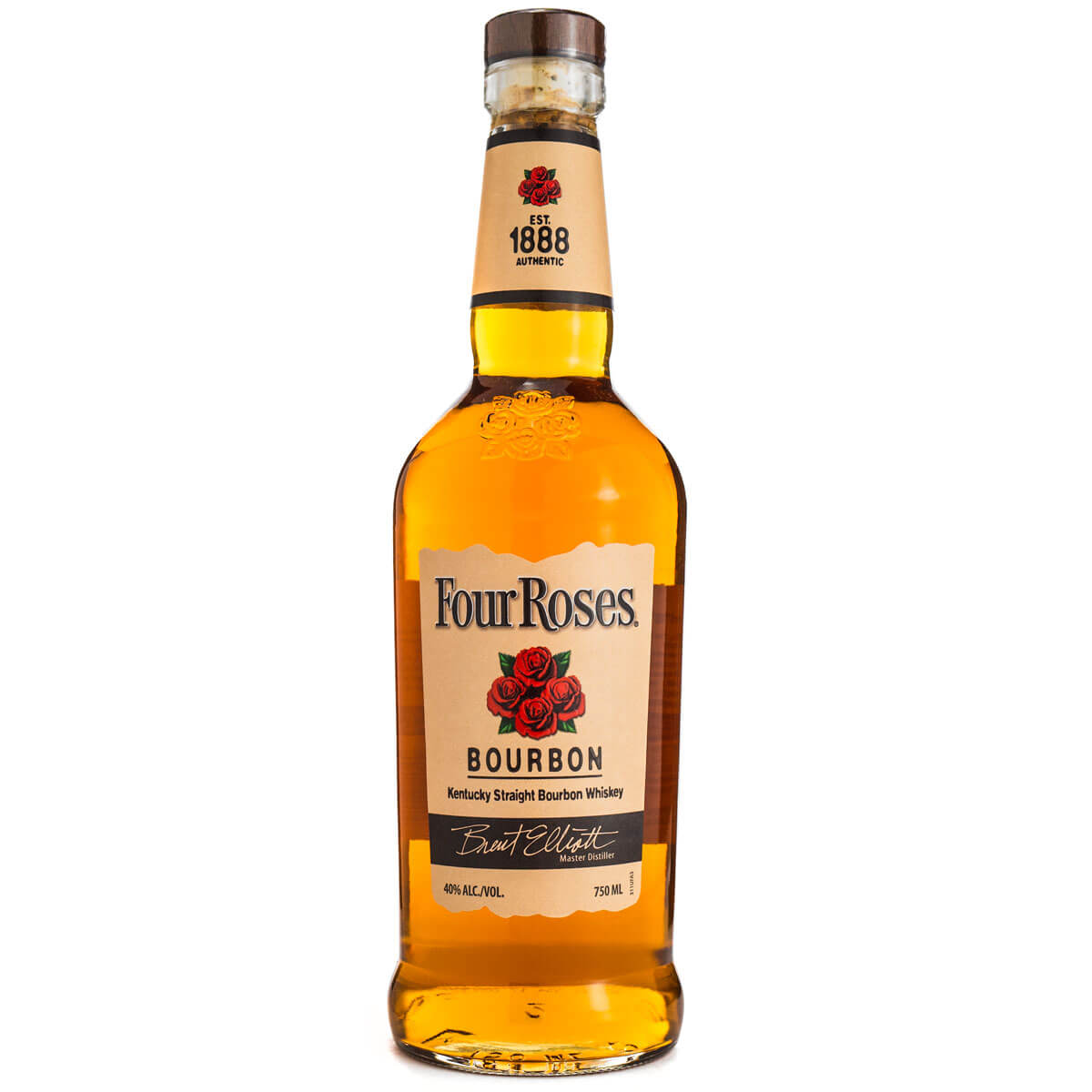 Four Roses Yellow Label Bourbon bottle