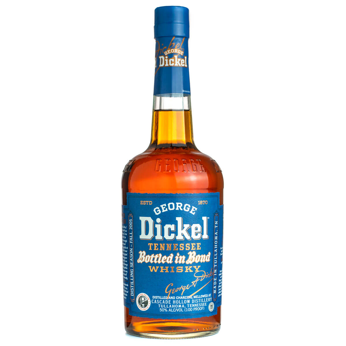 George Dickel Bottled in Bond bottle