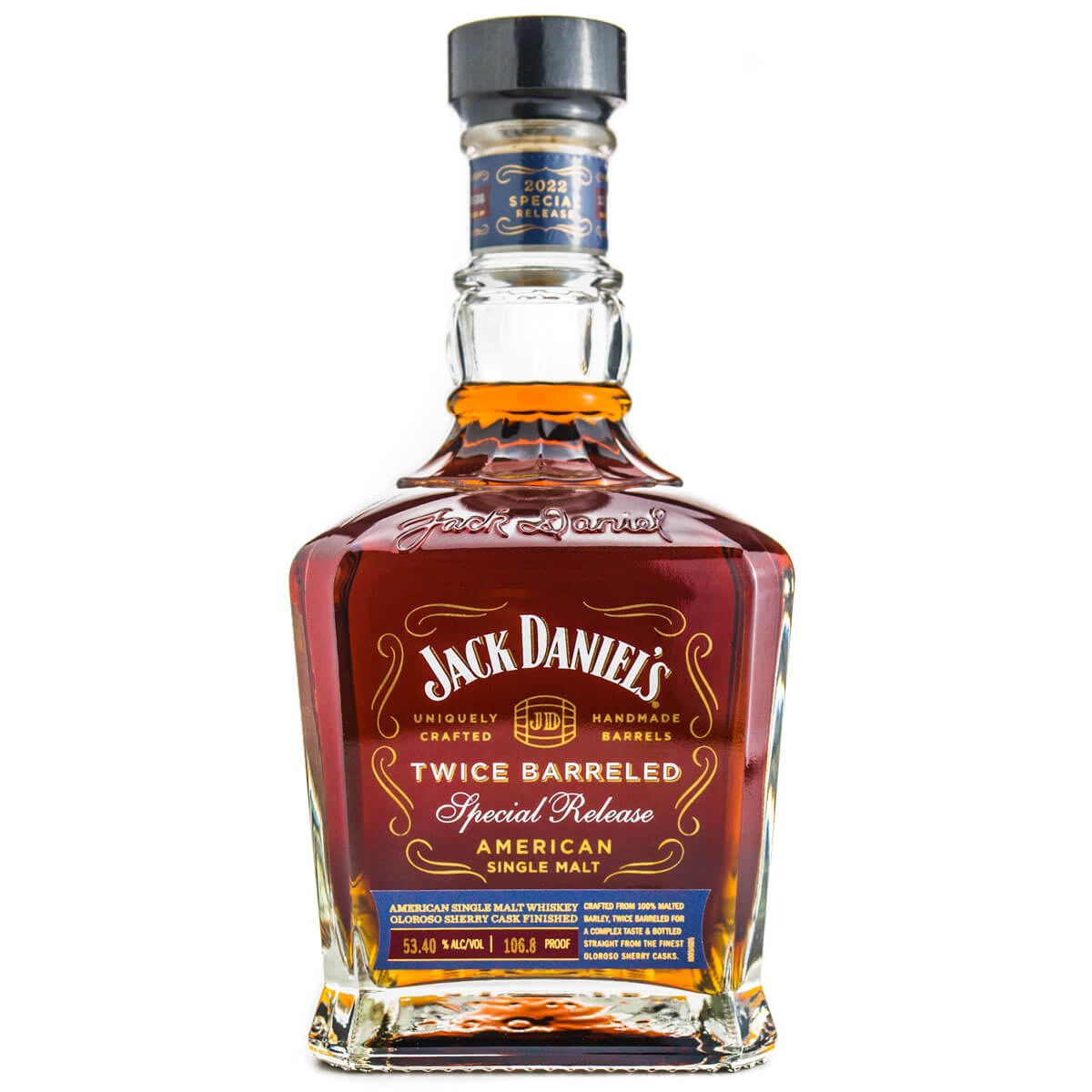 Jack Daniel’s Twice Barr bottleeled Special Release American Single Malt