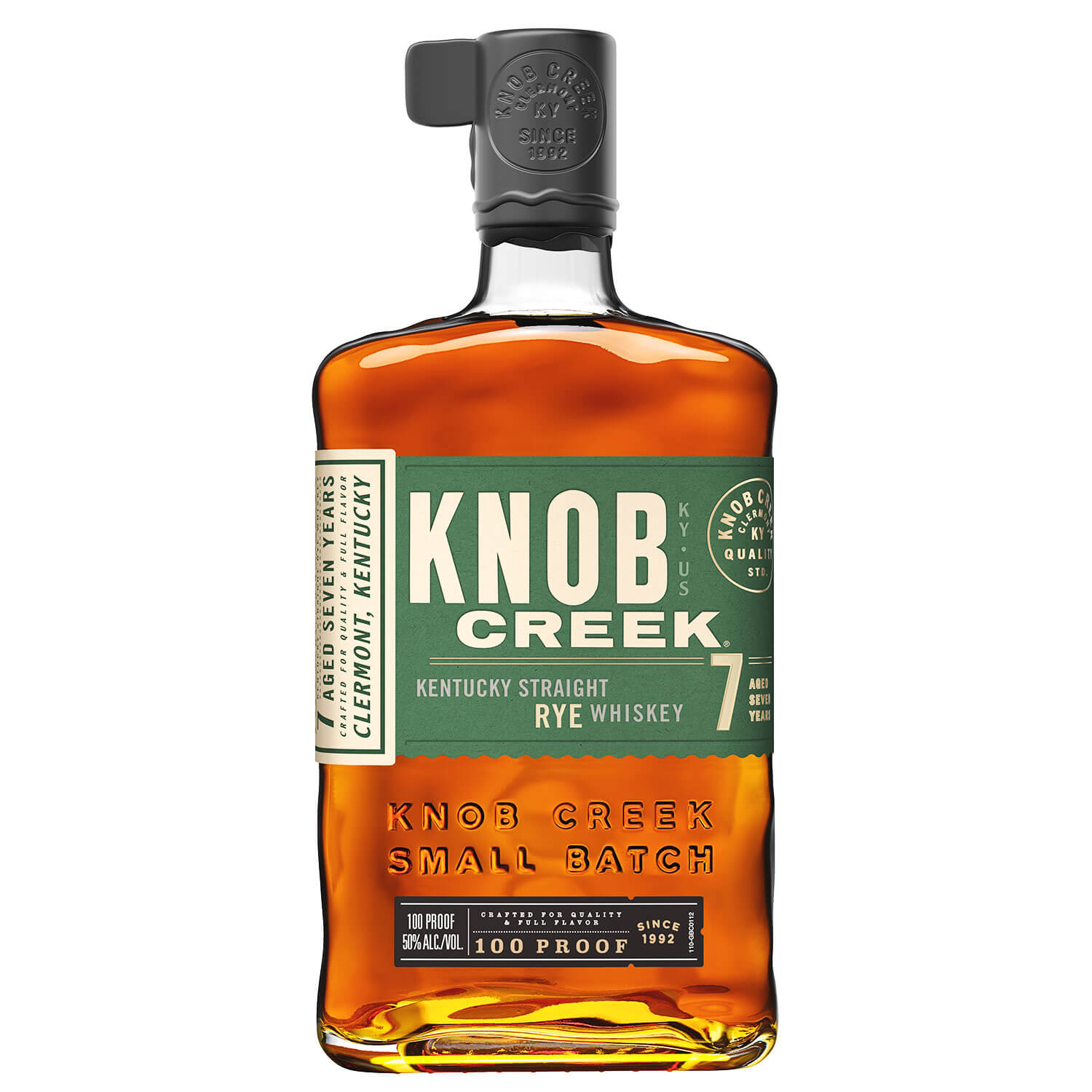 Knob Creek 7 Year Rye bottle