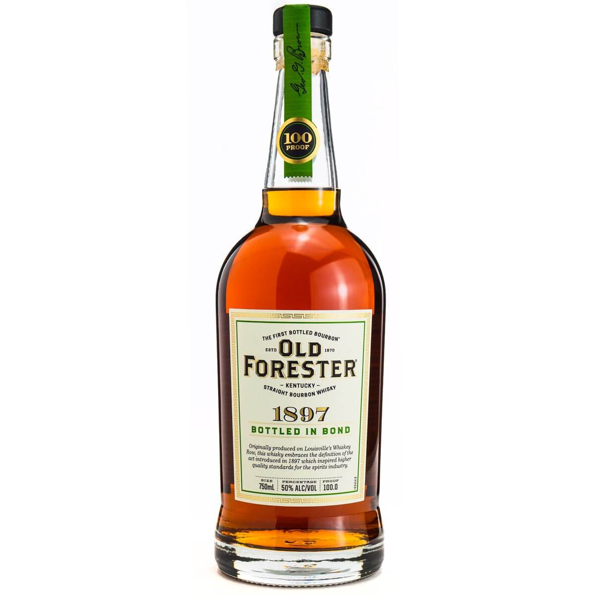 Old Forester 1897 Bottled in Bond bourbon