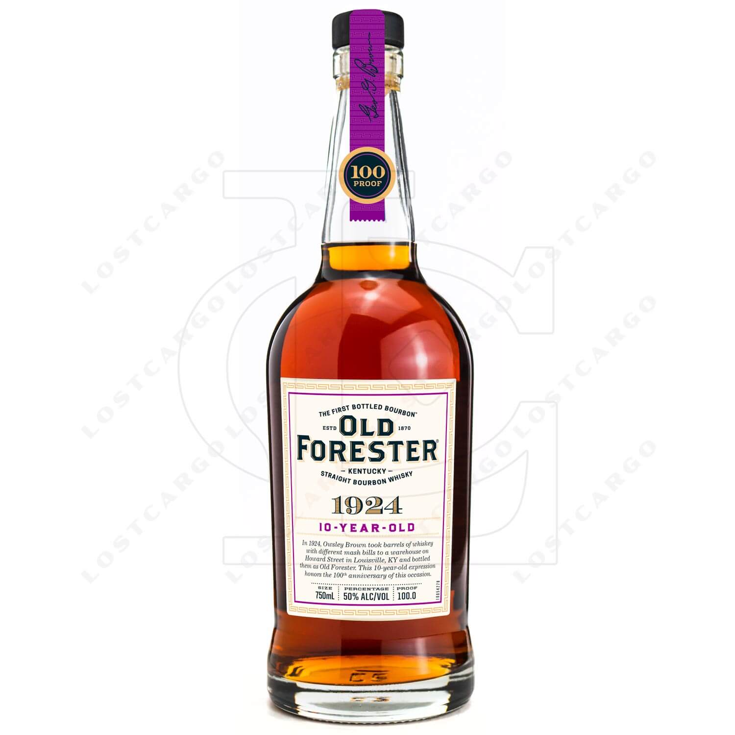 Old Forester 1924 10 Year Old bottle