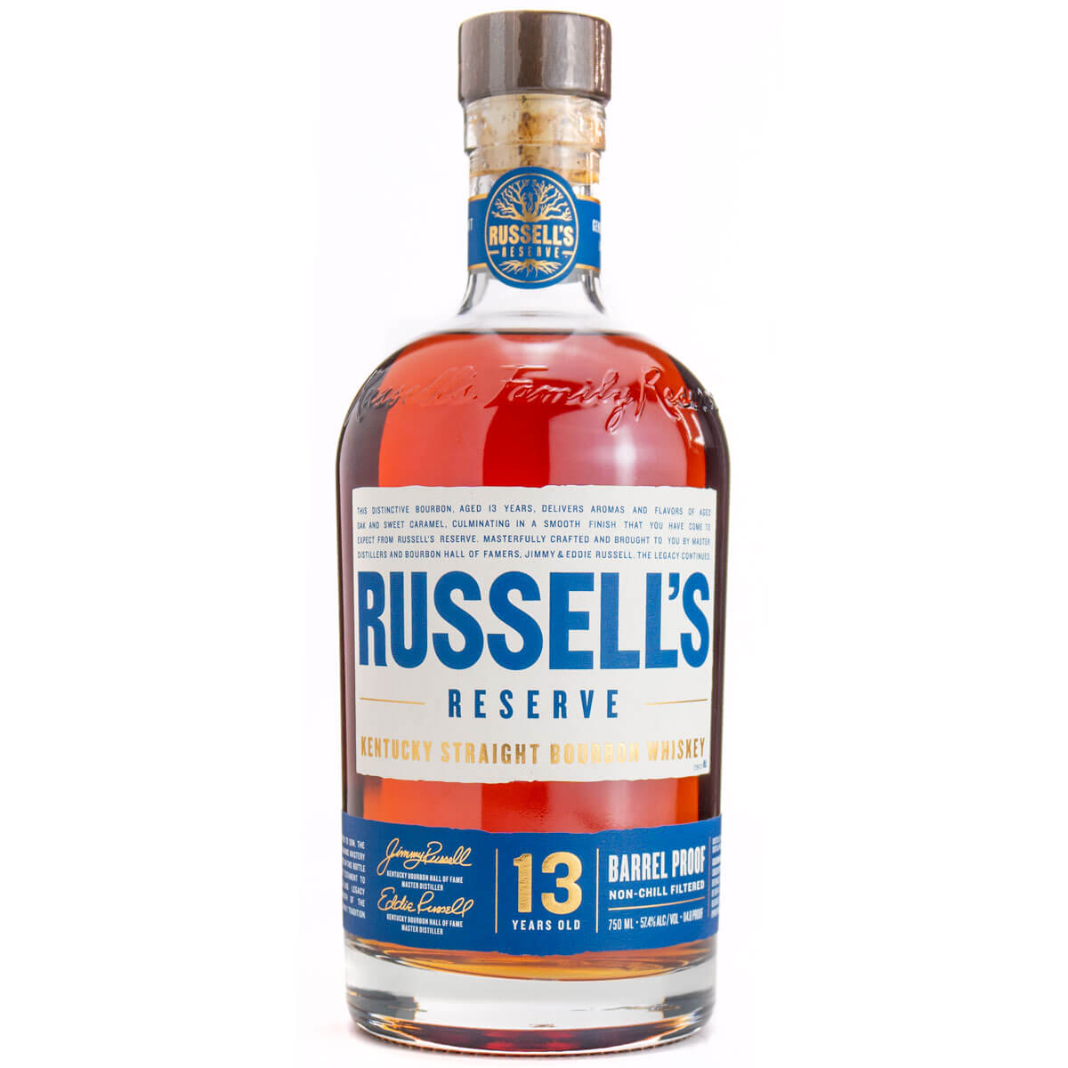 Russell's Reserve 13-Year-Old Bourbon bottle
