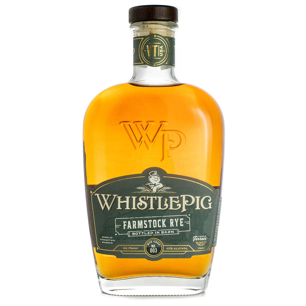 WhistlePig FarmStock Rye bottle