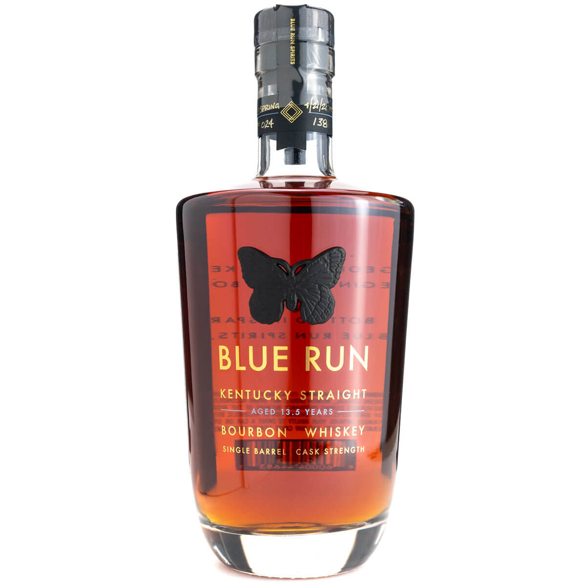 Blue Run Single Barrel Bourbon Aged 13.5 Years