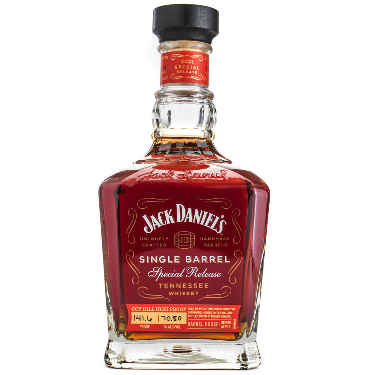 Jack Daniel's Single Barrel Special Release Coy Hill High Proof bottle
