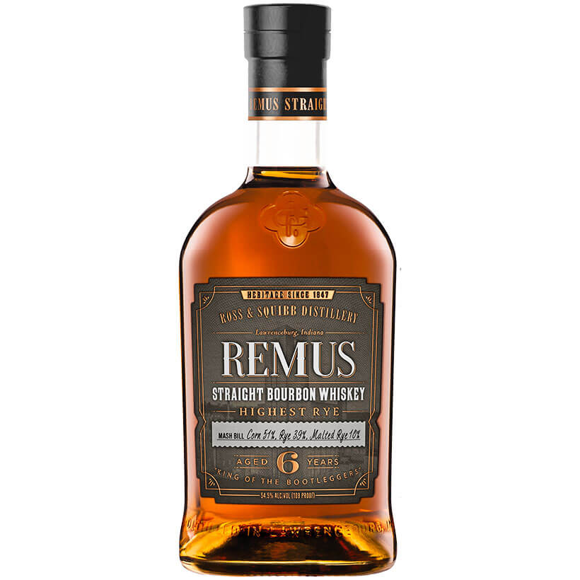 Remus Highest Rye Bourbon bottle