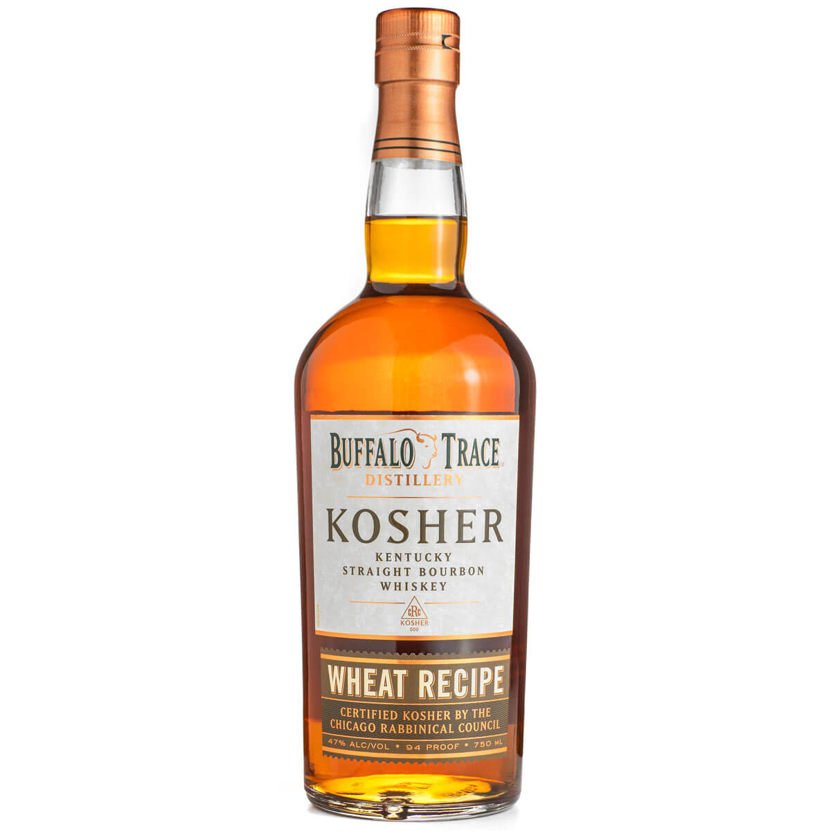 Buffalo Trace Kosher Wheat Recipe Bourbon bottle