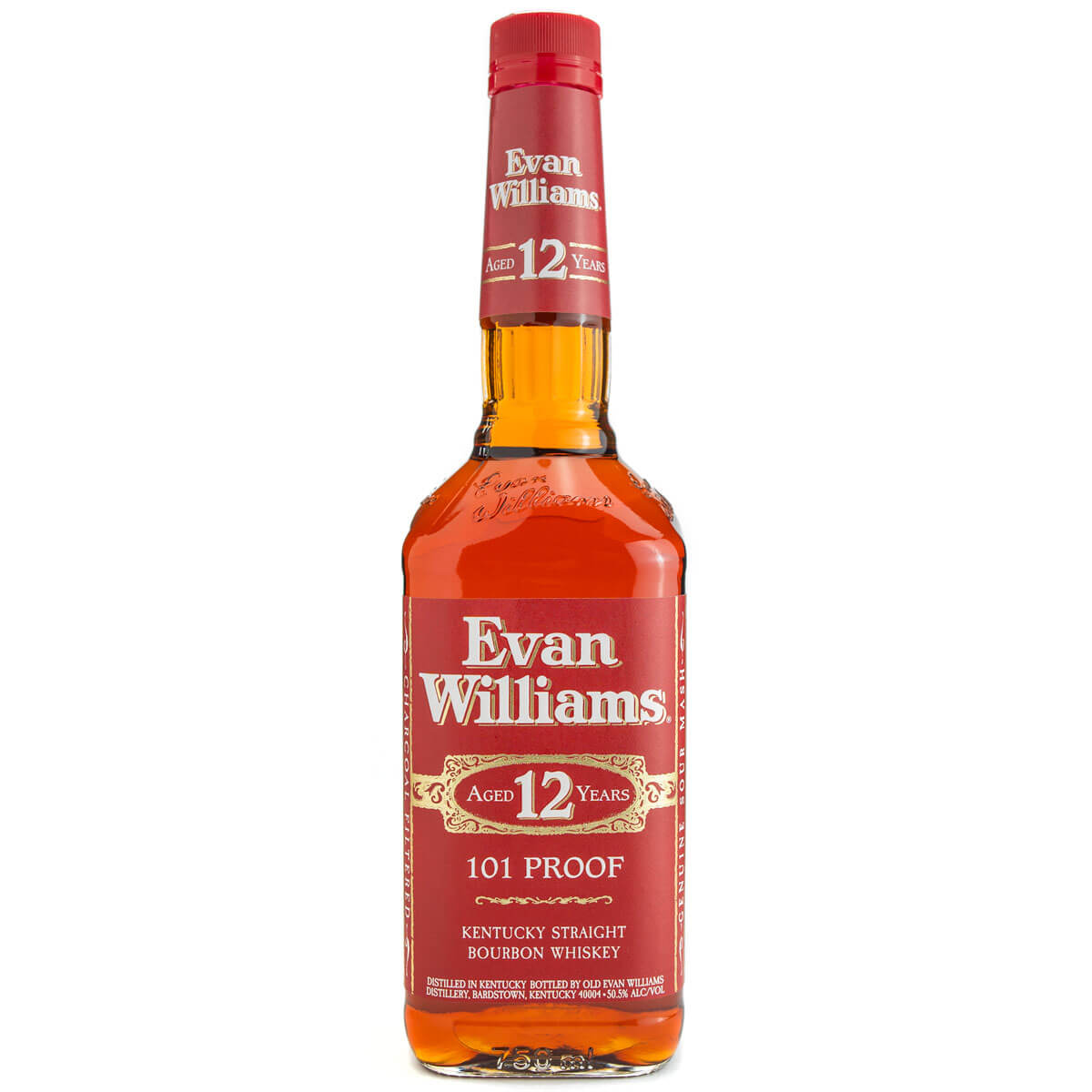Evan Williams 12 Years Old bottle