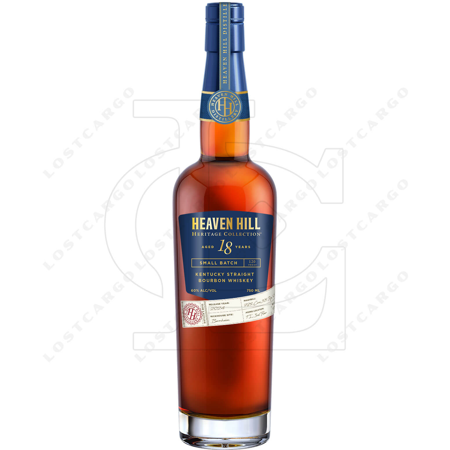 Heaven Hill Heritage Collection 2024 Straight Bourbon Whiskey Aged 18 Years bottle