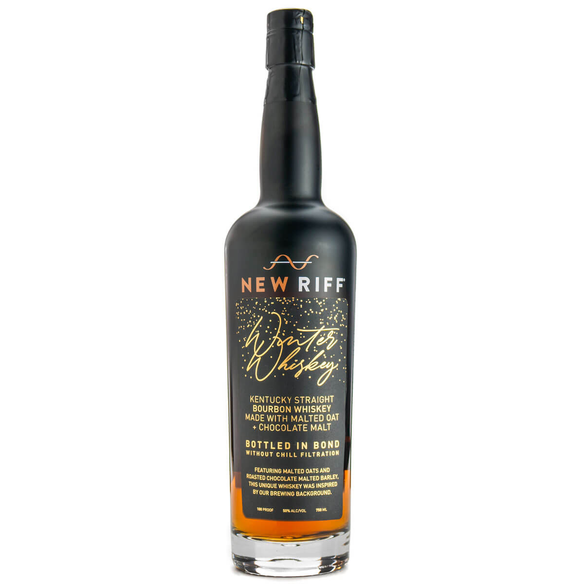 New Riff Winter Whiskey Bourbon bottle