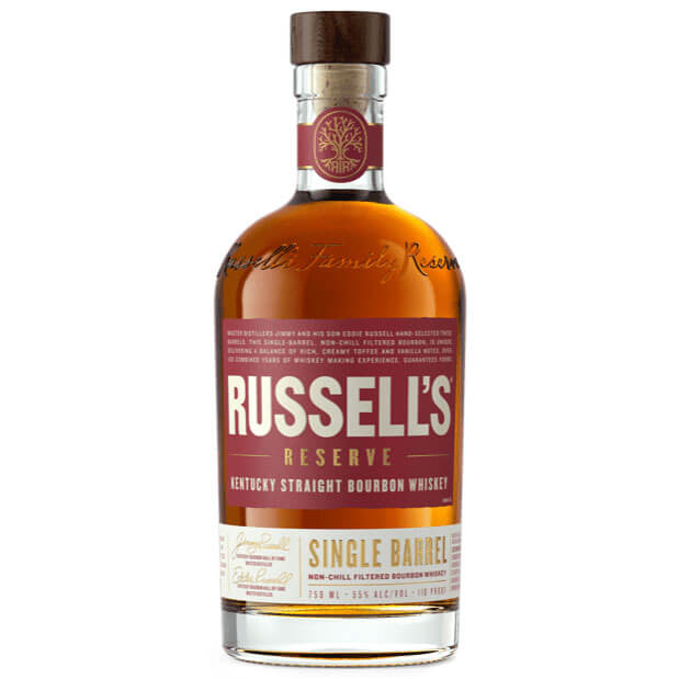 Russell's Reserve Single Barrel Bourbon bottle