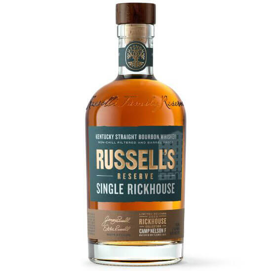 Russell's Reserve Single Rickhouse Camp Nelson F bottle