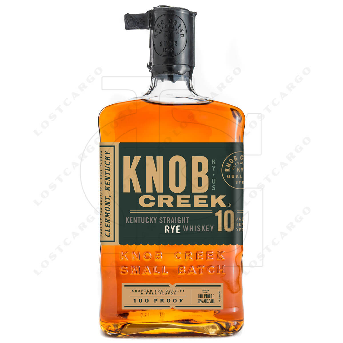 Knob Creek Rye 10 Year Old bottle