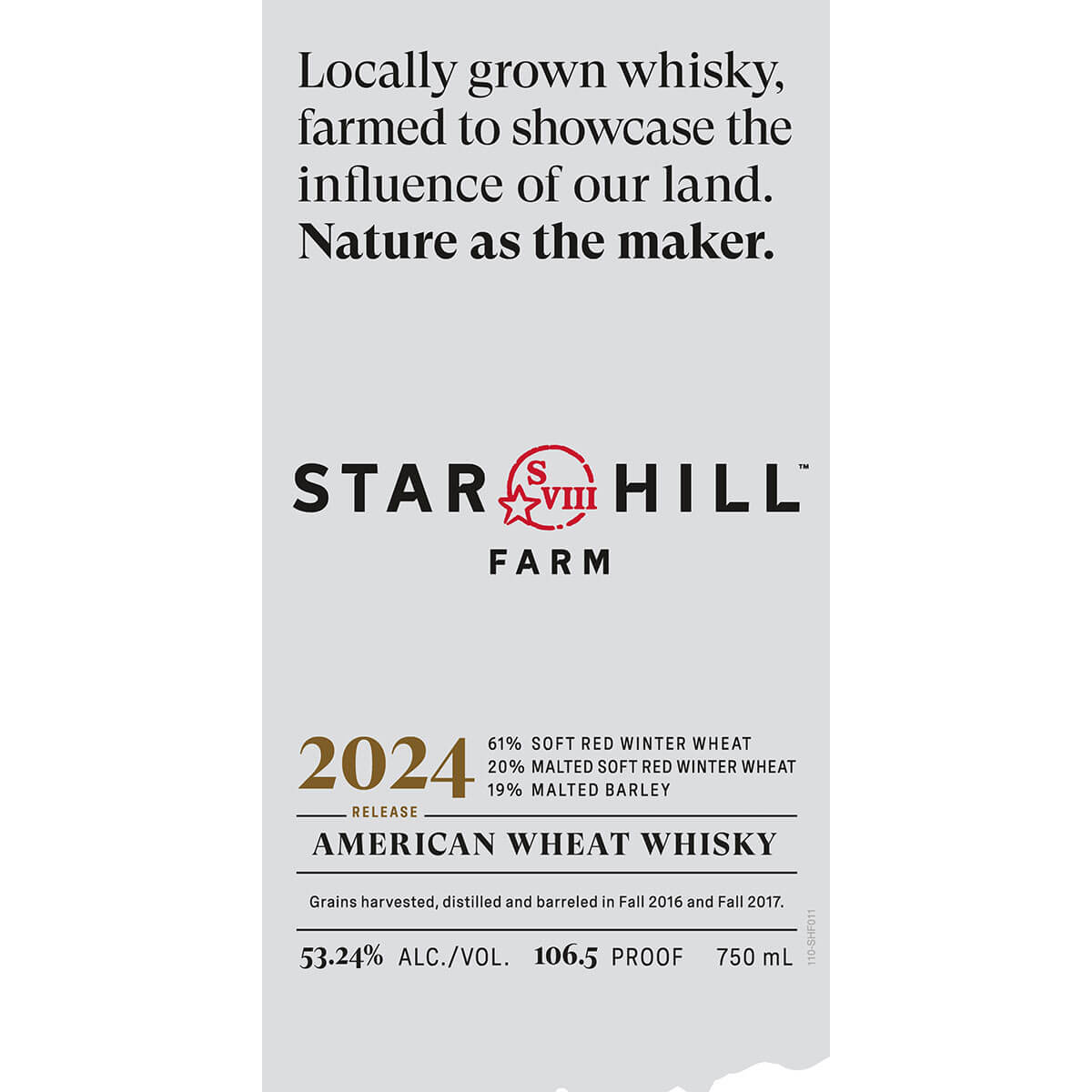 Maker's Mark Star Hill Farm Wheat Whiskey