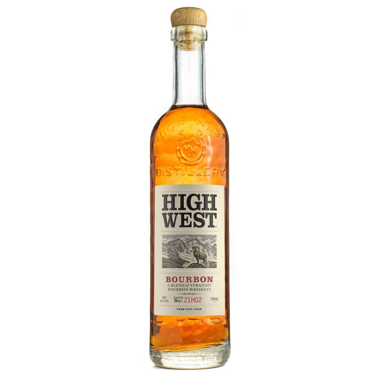 High West Bourbon bottle
