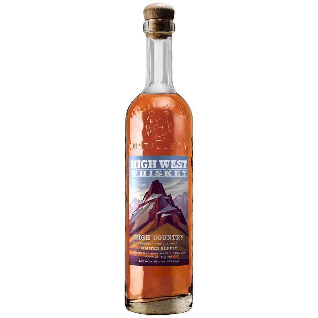 High West High Country 2021 label by Ed Mell