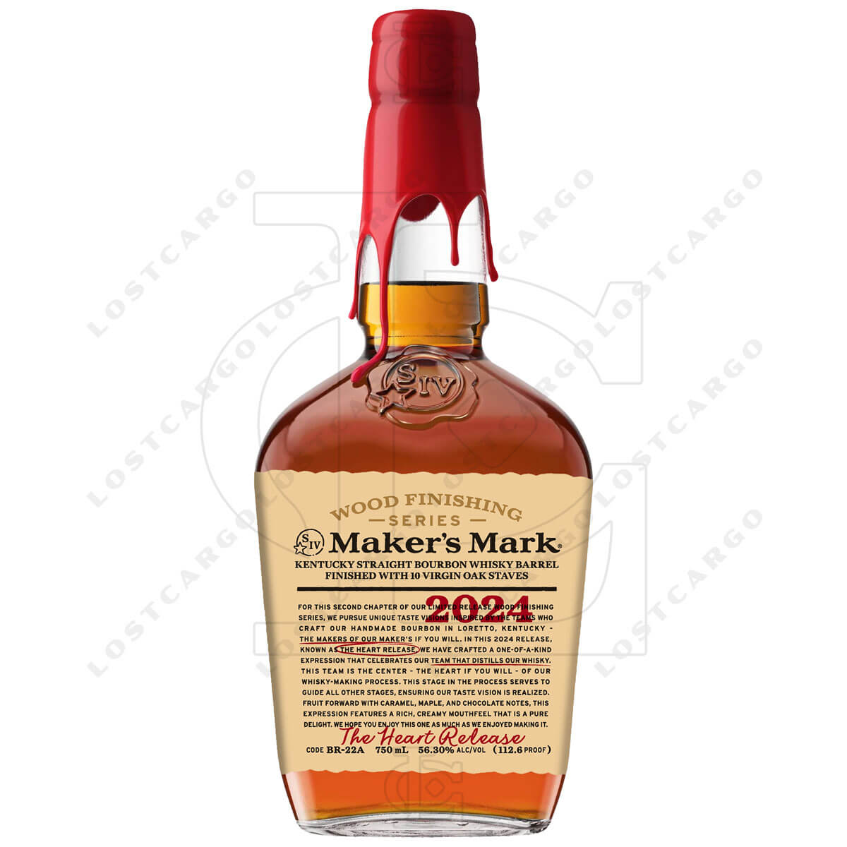 Maker's Mark Wood Finishing Series 2024: The Heart Release bottle