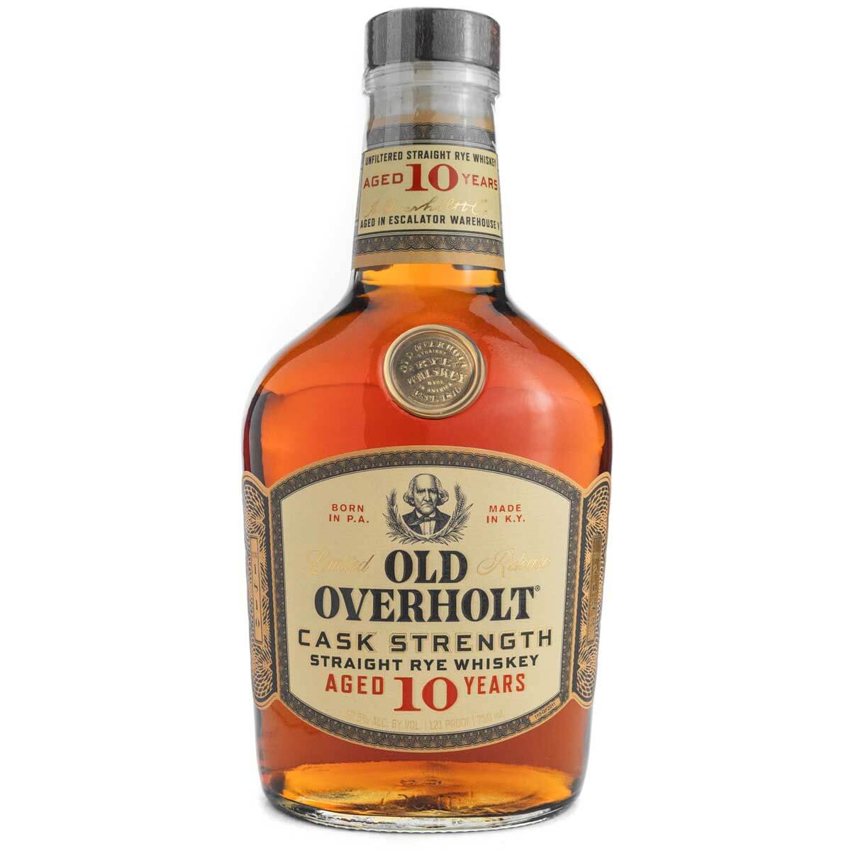 Old Overholt Cask Strength Rye Whiskey Aged 10 Years